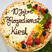 Pflegedienst Kiesl Striegistal Firmenjubiläum 10 Jahre