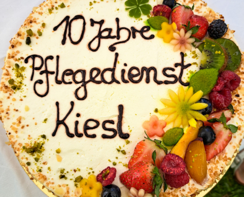 Pflegedienst Kiesl Striegistal Firmenjubiläum 10 Jahre